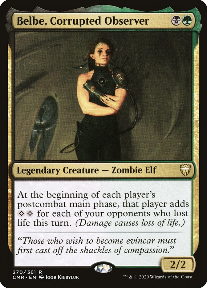 Belbe, Corrupted Observer [Commander Legends] | Black Swamp Games