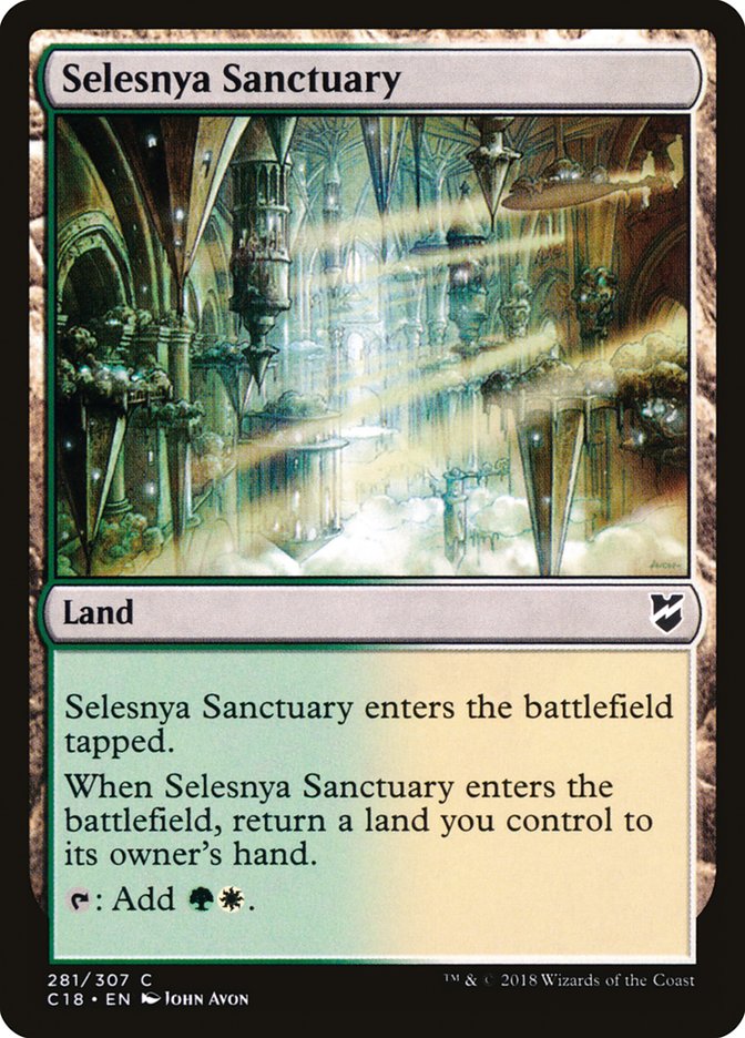 Selesnya Sanctuary [Commander 2018] | Black Swamp Games