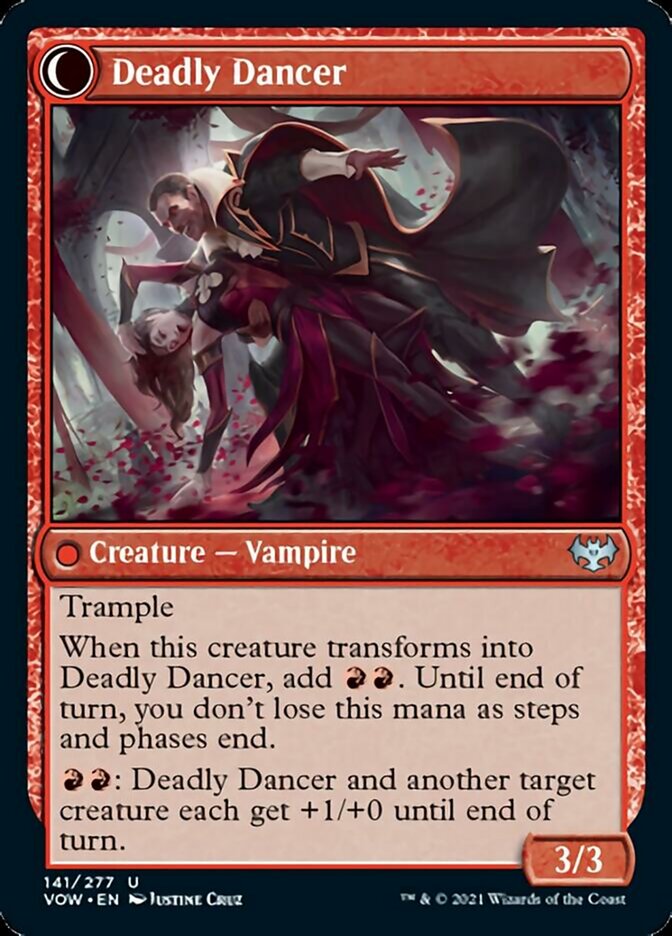 Alluring Suitor // Deadly Dancer [Innistrad: Crimson Vow] | Black Swamp Games