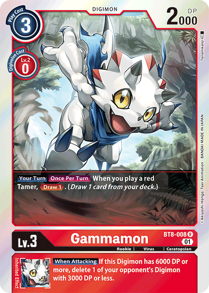 Gammamon [BT8-008] [New Awakening] | Black Swamp Games