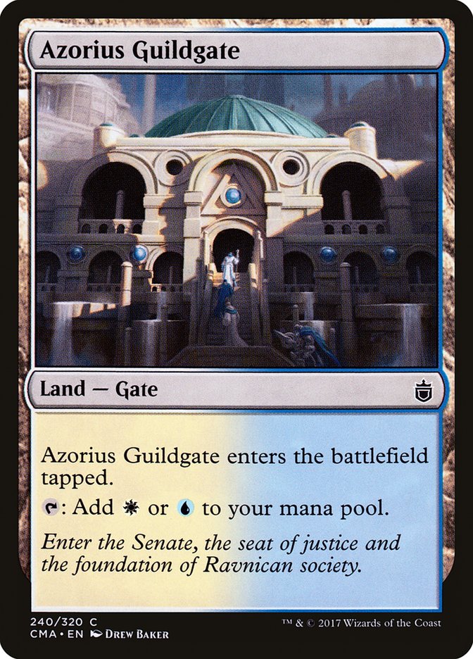 Azorius Guildgate [Commander Anthology] | Black Swamp Games