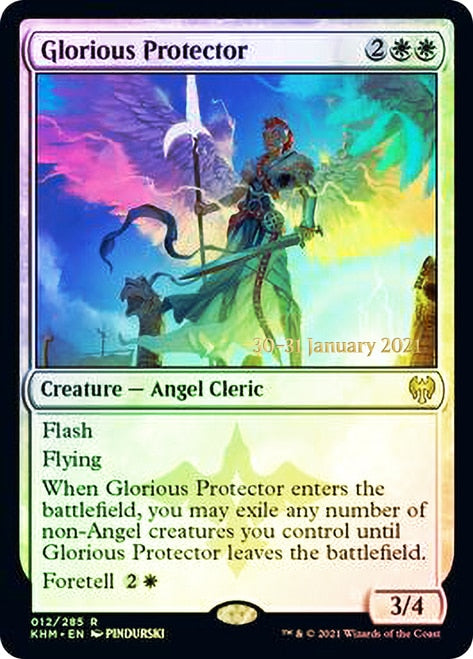 Glorious Protector [Kaldheim Prerelease Promos] | Black Swamp Games