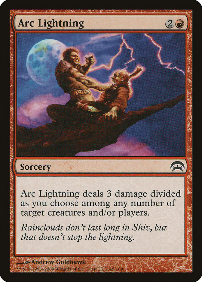 Arc Lightning [Planechase] | Black Swamp Games