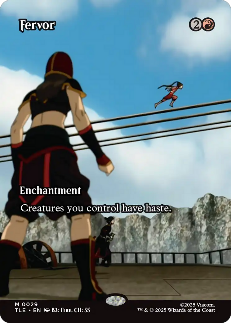 Fervor (Borderless) [Avatar: The Last Airbender: Eternal-Legal] | Black Swamp Games