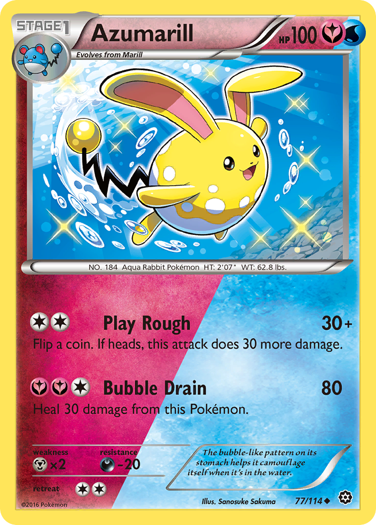 Azumarill (77/114) [XY: Steam Siege] | Black Swamp Games