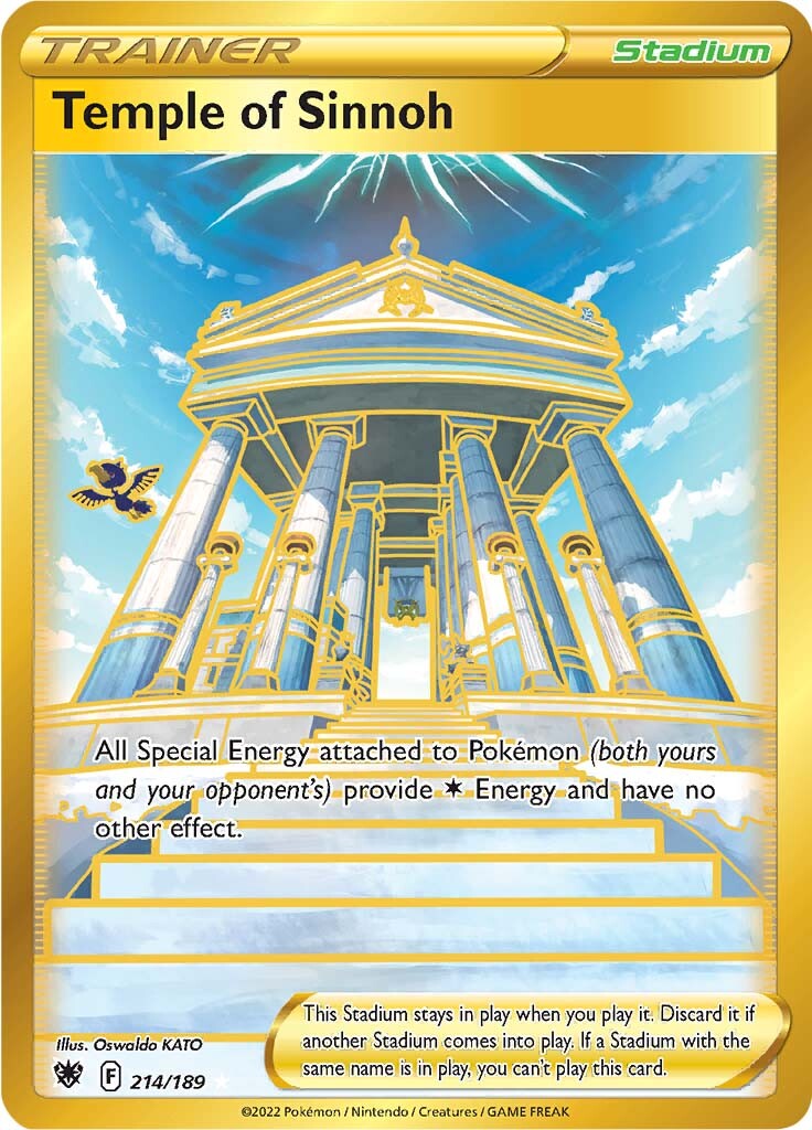 Temple of Sinnoh (214/189) [Sword & Shield: Astral Radiance] | Black Swamp Games