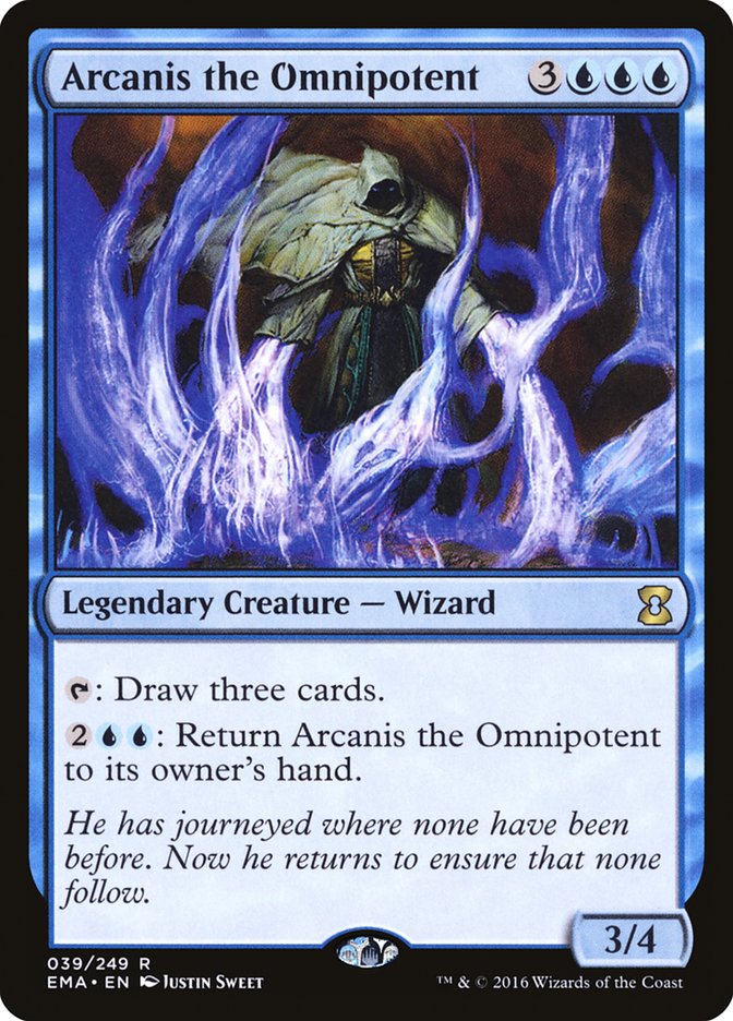 Arcanis the Omnipotent [Eternal Masters] | Black Swamp Games
