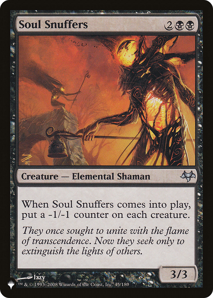 Soul Snuffers [The List Reprints] | Black Swamp Games