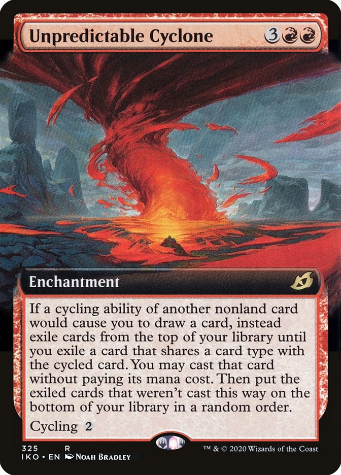 Unpredictable Cyclone (Extended Art) [Ikoria: Lair of Behemoths] | Black Swamp Games