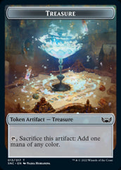 Thopter // Treasure (013) Double-Sided Token [Streets of New Capenna Commander Tokens] | Black Swamp Games