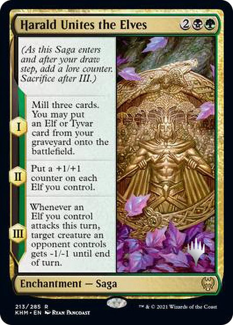 Harald Unites the Elves (Promo Pack) [Kaldheim Promos] | Black Swamp Games