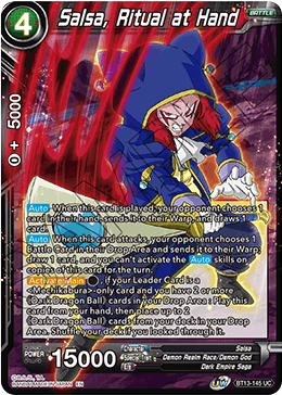 Salsa, Ritual at Hand (Uncommon) (BT13-145) [Supreme Rivalry] | Black Swamp Games