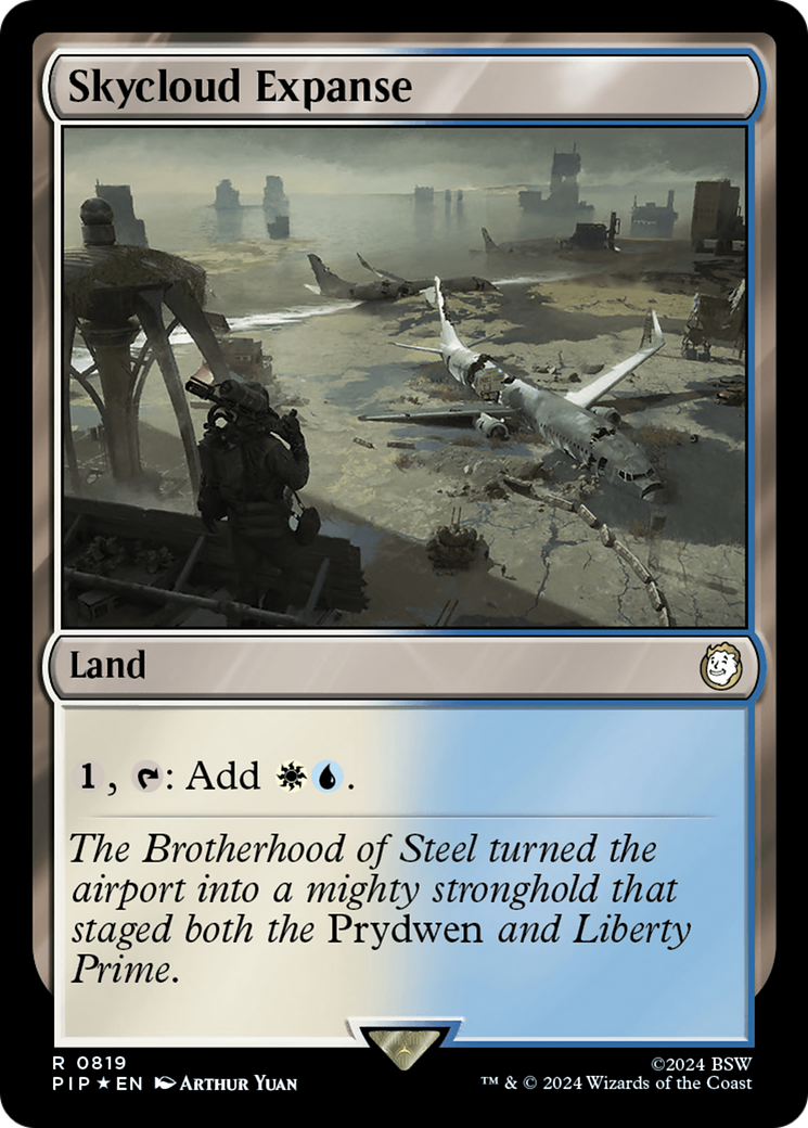 Skycloud Expanse (Surge Foil) [Fallout] | Black Swamp Games