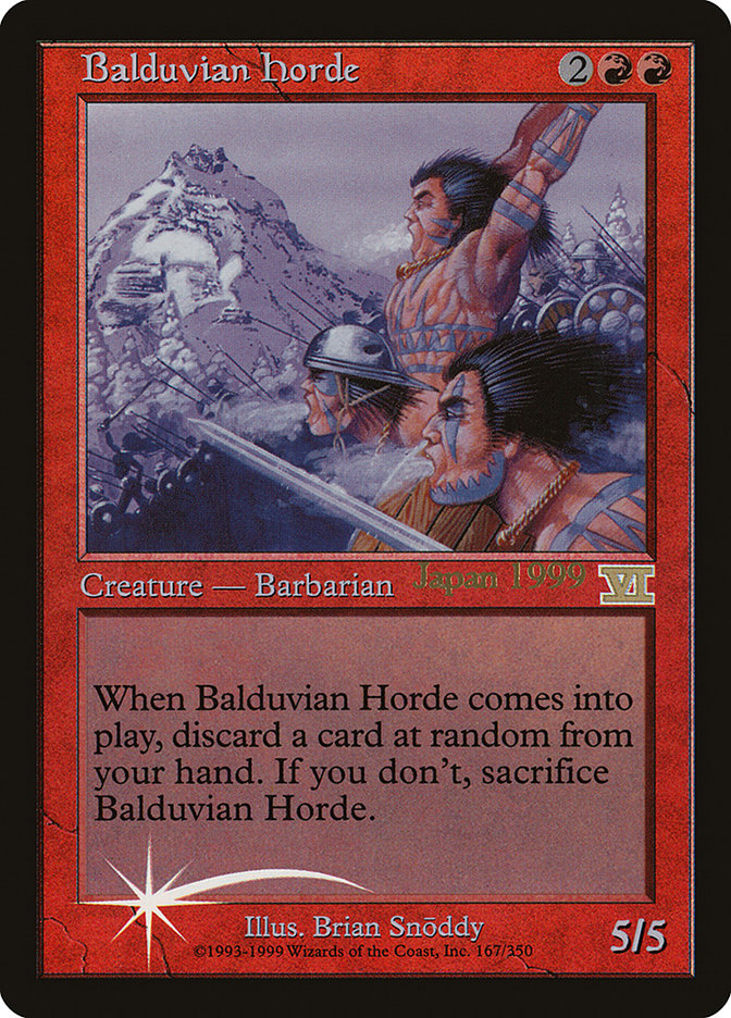 Balduvian Horde (Worlds) [World Championship Promos] | Black Swamp Games