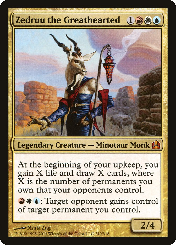 Zedruu the Greathearted [Commander 2011] | Black Swamp Games