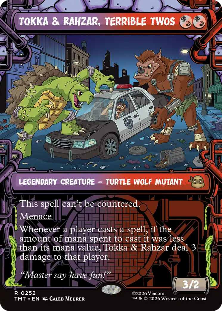 Tokka & Rahzar, Terrible Twos (Showcase) [Teenage Mutant Ninja Turtles] | Black Swamp Games