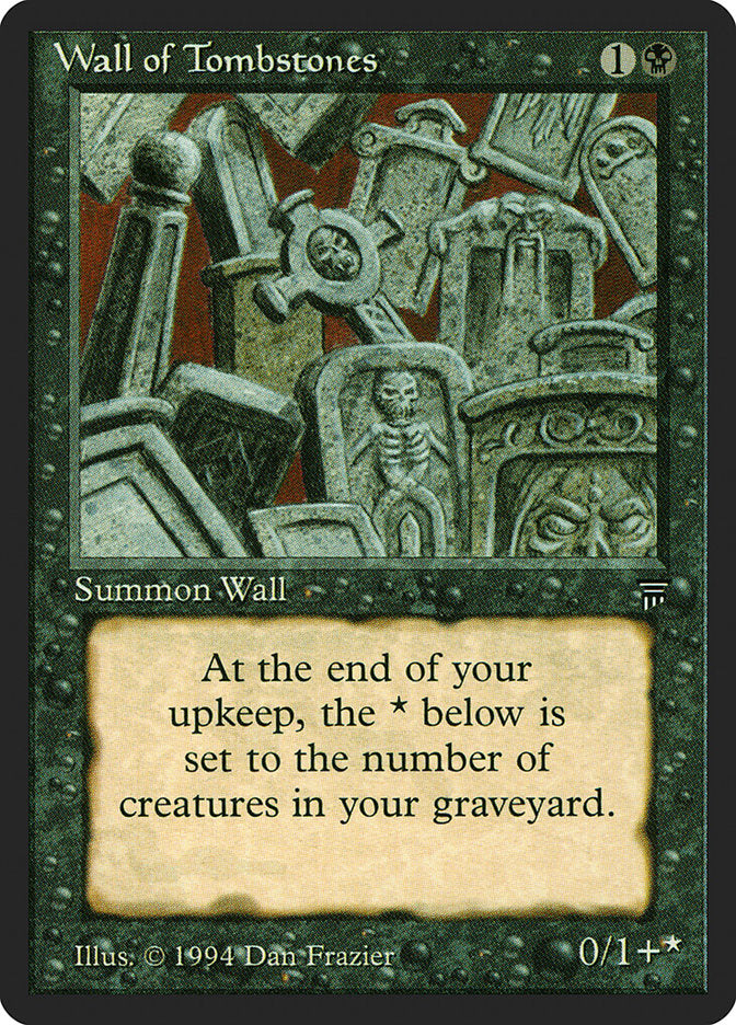 Wall of Tombstones [Legends] | Black Swamp Games