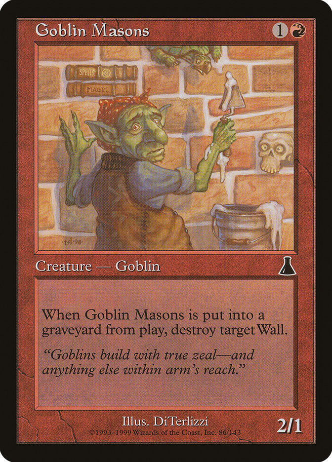 Goblin Masons [Urza's Destiny] | Black Swamp Games
