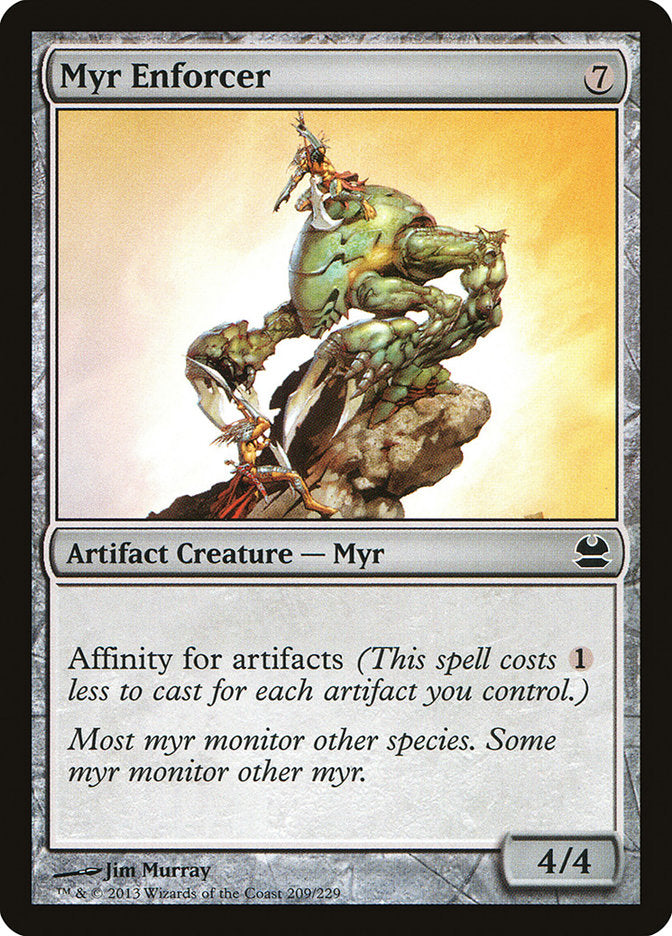 Myr Enforcer [Modern Masters] | Black Swamp Games
