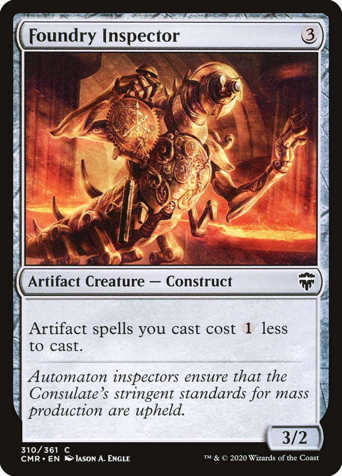 Foundry Inspector [Commander Legends] | Black Swamp Games