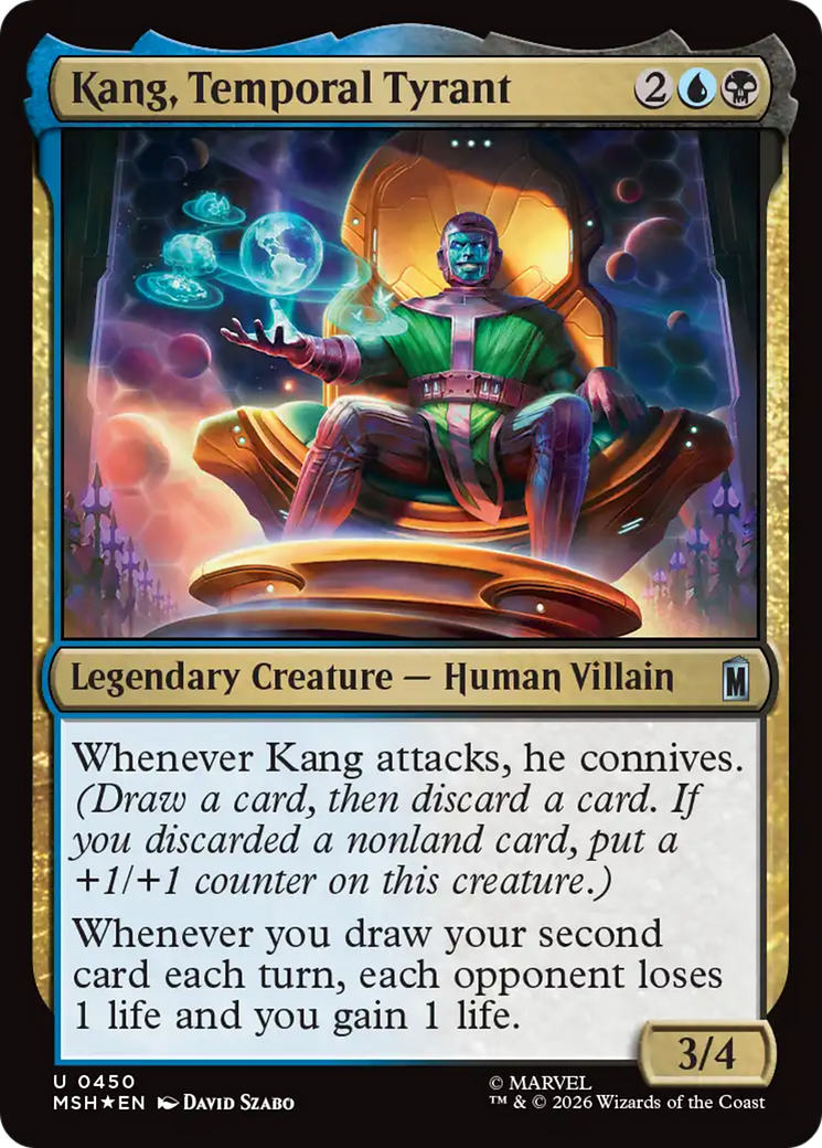 Kang, Temporal Tyrant (Surge Foil) [Marvel Super Heroes] | Black Swamp Games
