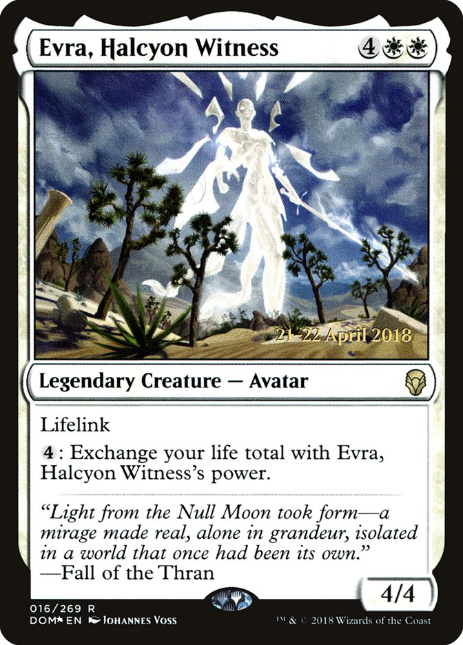 Evra, Halcyon Witness [Dominaria Prerelease Promos] | Black Swamp Games