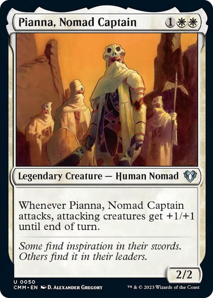 Pianna, Nomad Captain [Commander Masters] | Black Swamp Games