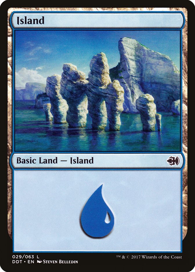 Island (29) [Duel Decks: Merfolk vs. Goblins] | Black Swamp Games