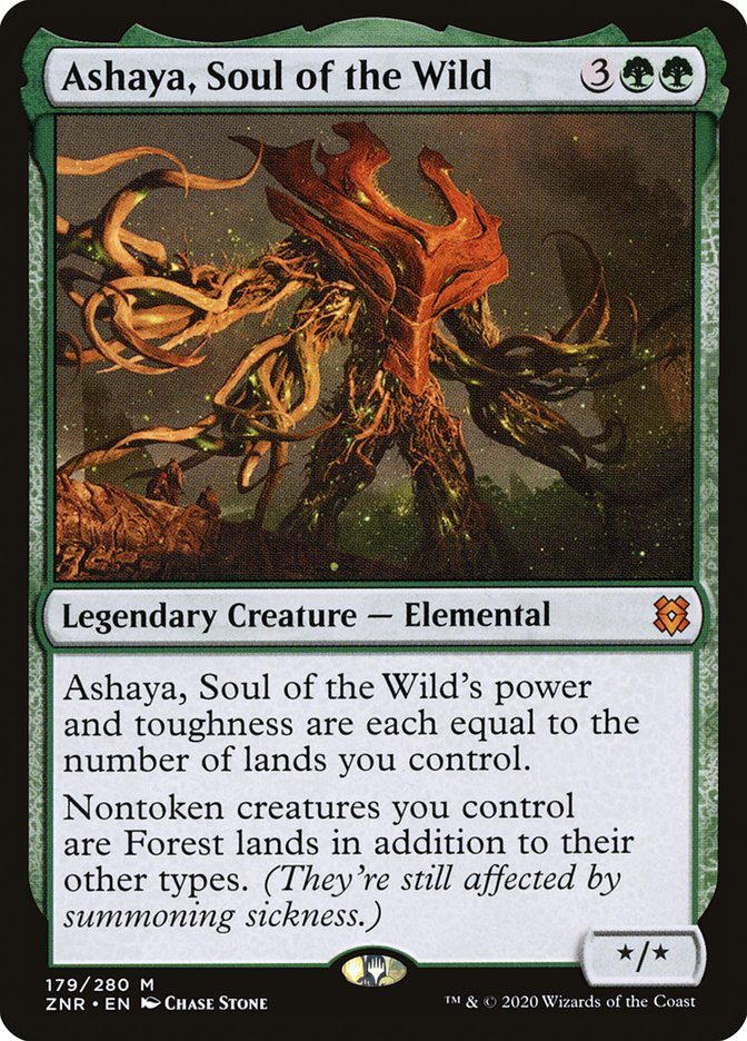 Ashaya, Soul of the Wild [Zendikar Rising] | Black Swamp Games