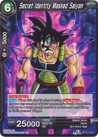 Secret Identity Masked Saiyan (BT10-140) [Rise of the Unison Warrior 2nd Edition] | Black Swamp Games