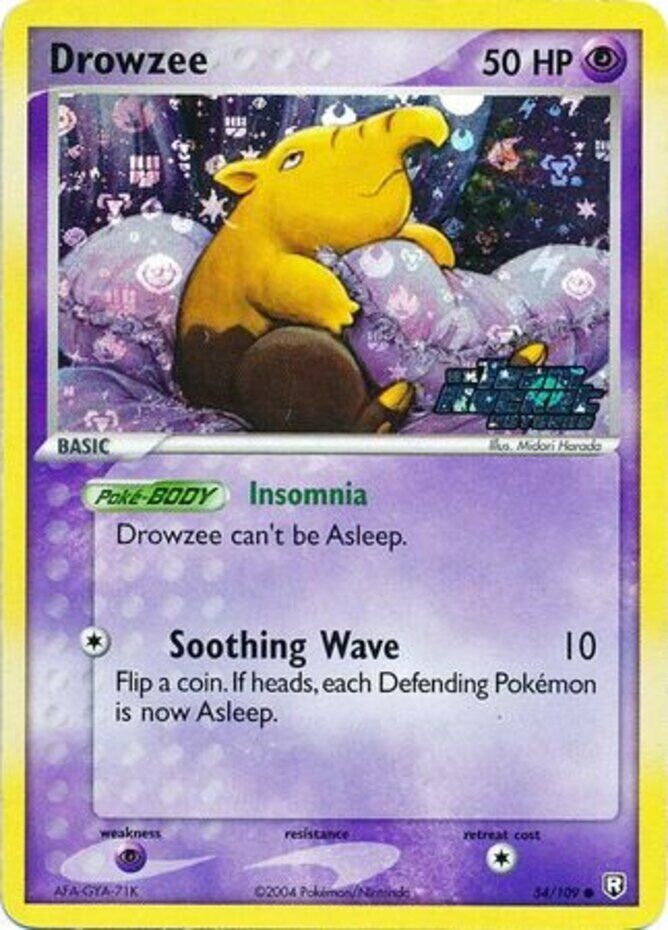 Drowzee (54/109) (Stamped) [EX: Team Rocket Returns] | Black Swamp Games