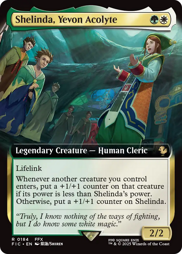 Shelinda, Yevon Acolyte (Extended Art) [FINAL FANTASY Commander] | Black Swamp Games