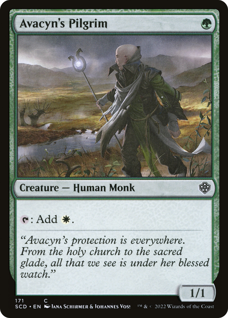 Avacyn's Pilgrim [Starter Commander Decks] | Black Swamp Games