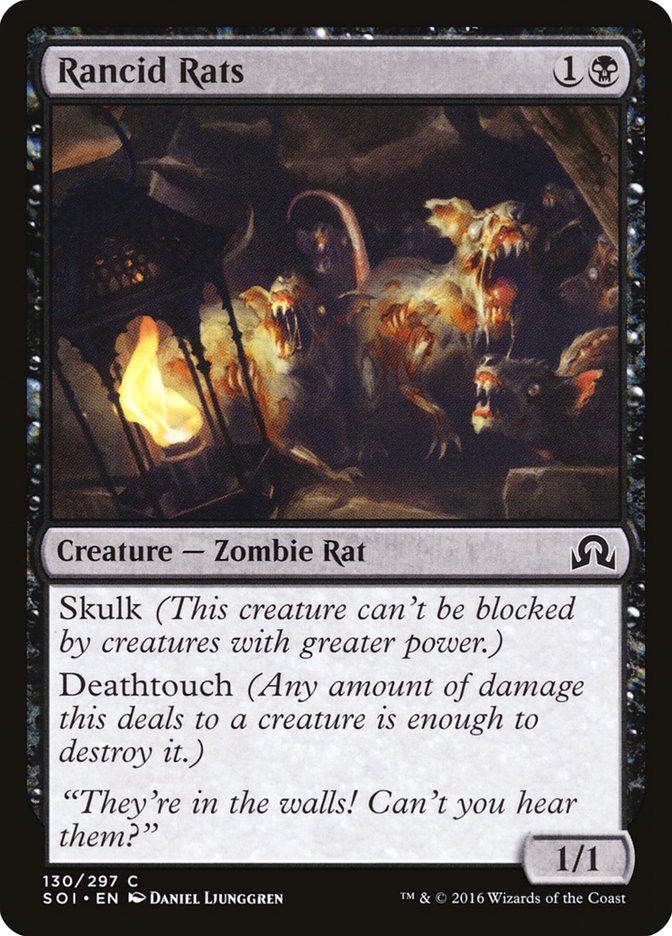 Rancid Rats [Shadows over Innistrad] | Black Swamp Games