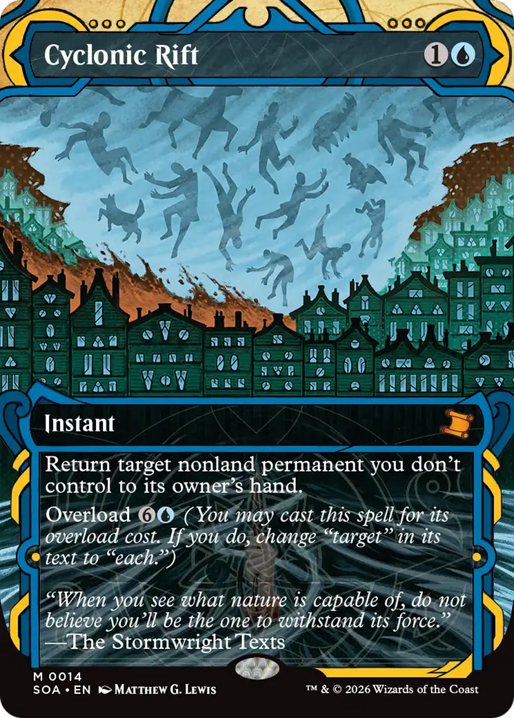Cyclonic Rift [Secrets of Strixhaven: Mystical Archive] | Black Swamp Games