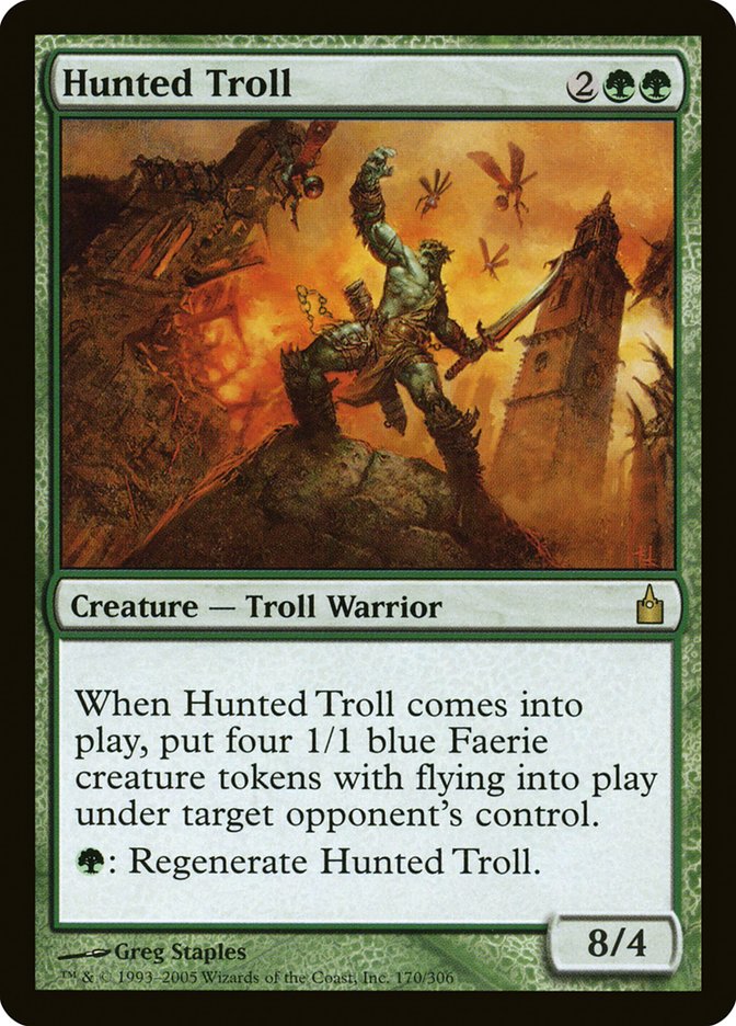 Hunted Troll [Ravnica: City of Guilds] | Black Swamp Games