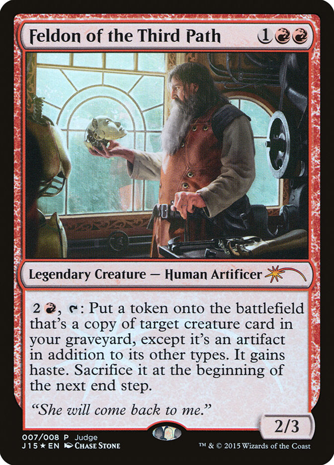 Feldon of the Third Path [Judge Gift Cards 2015] | Black Swamp Games