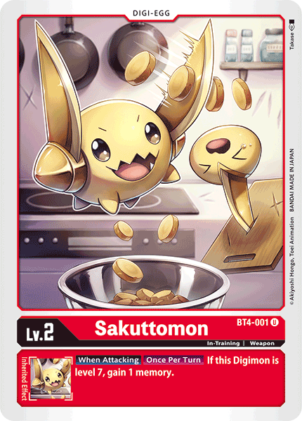 Sakuttomon [BT4-001] [Great Legend] | Black Swamp Games
