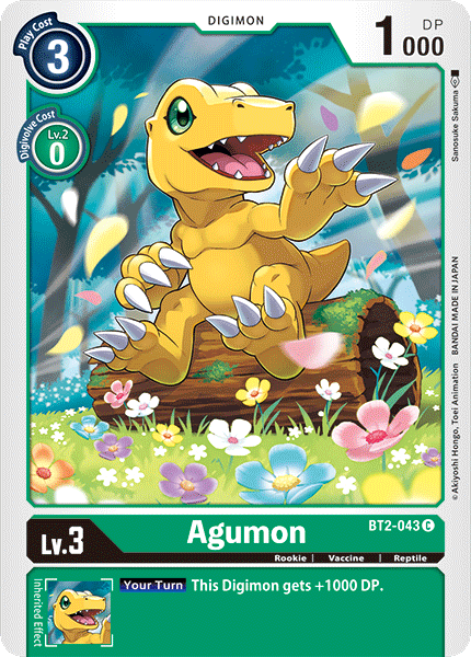 Agumon [BT2-043] [Release Special Booster Ver.1.0] | Black Swamp Games