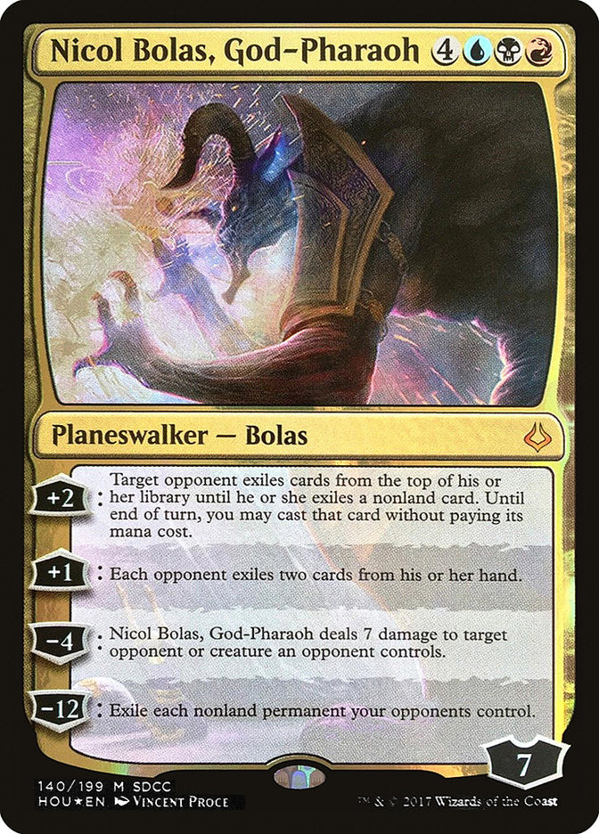 Nicol Bolas, God-Pharaoh [San Diego Comic-Con 2017] | Black Swamp Games