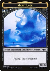 Marit Lage // Zombie Double-Sided Token [Modern Horizons Tokens] | Black Swamp Games