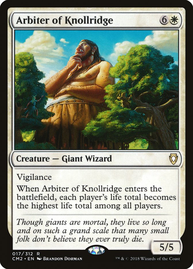Arbiter of Knollridge [Commander Anthology Volume II] | Black Swamp Games