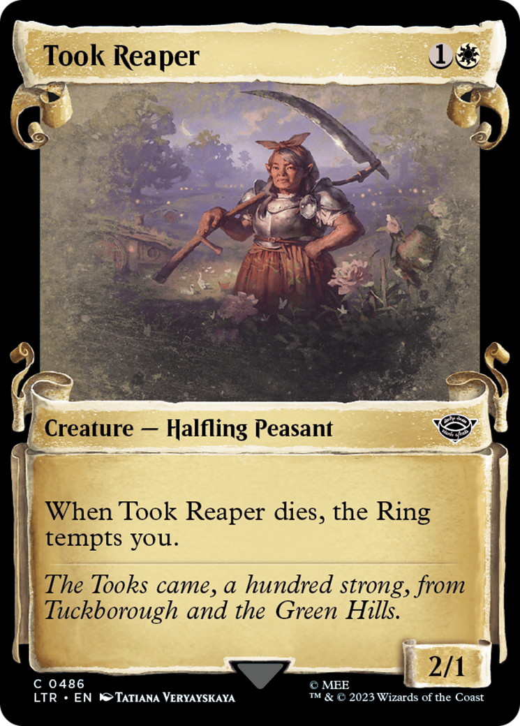 Took Reaper [The Lord of the Rings: Tales of Middle-Earth Showcase Scrolls] | Black Swamp Games