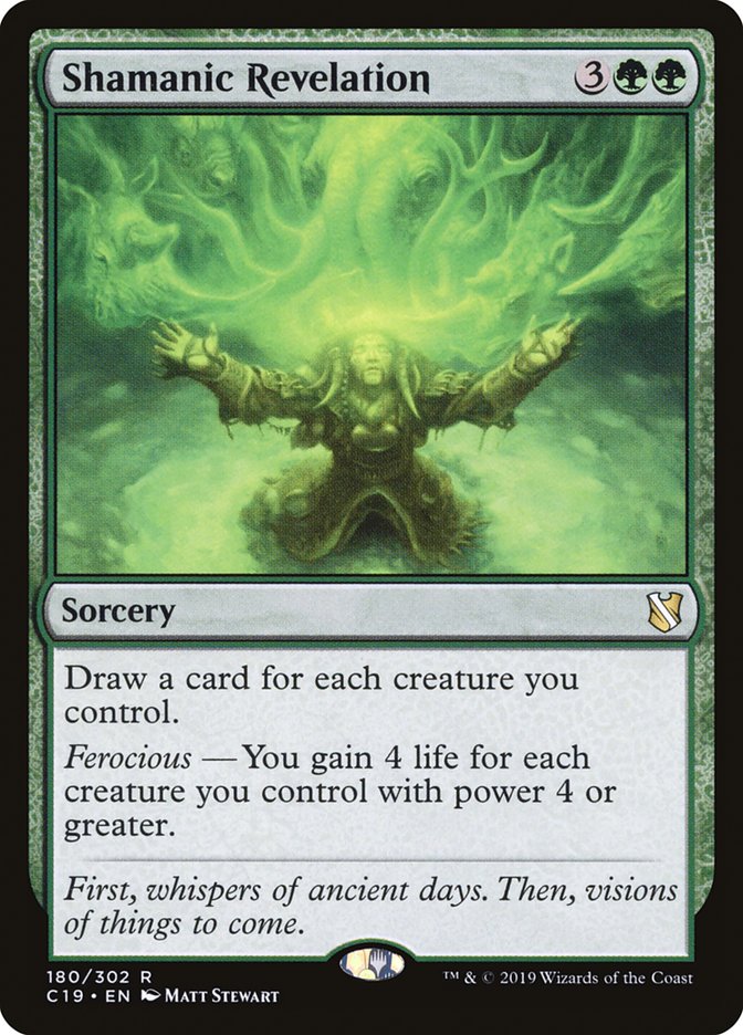 Shamanic Revelation [Commander 2019] | Black Swamp Games