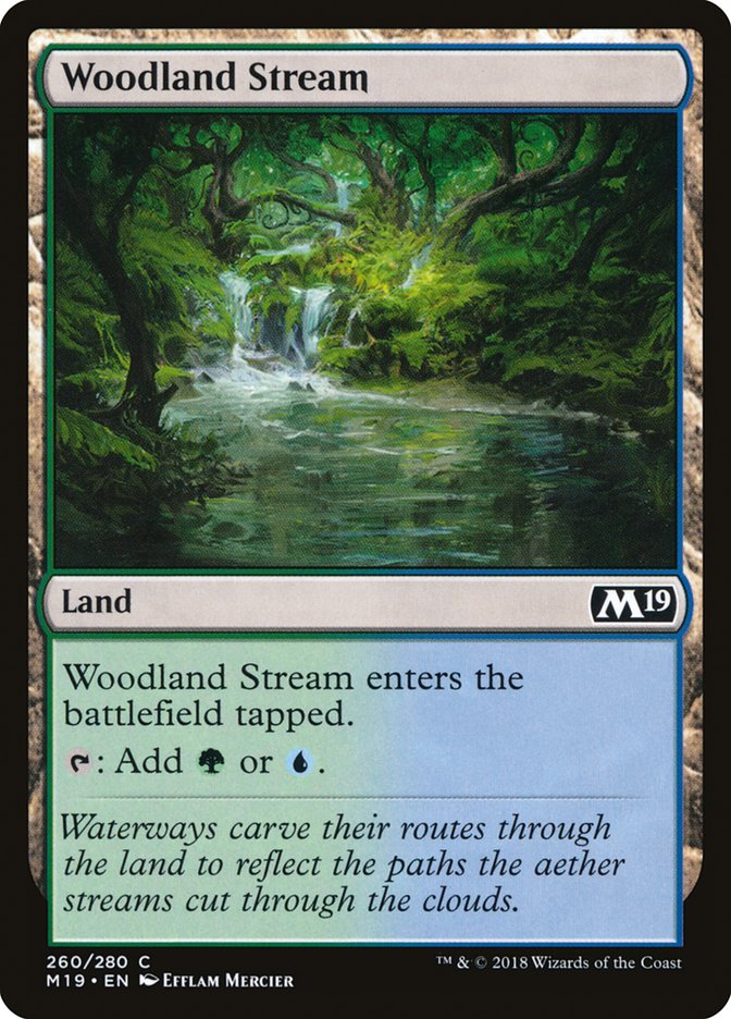 Woodland Stream [Core Set 2019] | Black Swamp Games