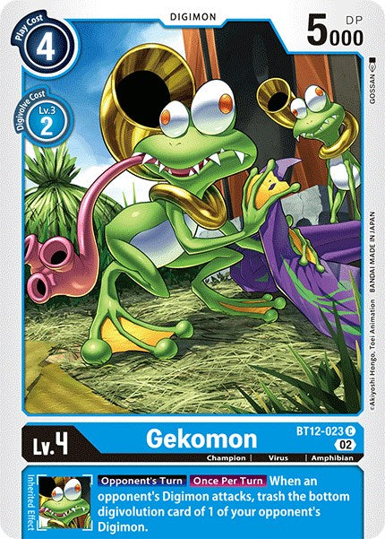 Gekomon [BT12-023] [Across Time] | Black Swamp Games