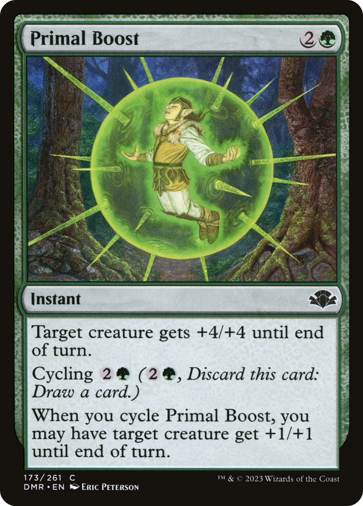 Primal Boost [Dominaria Remastered] | Black Swamp Games