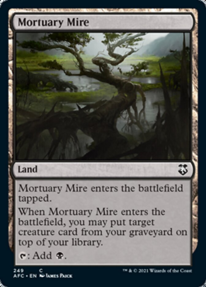 Mortuary Mire [Dungeons & Dragons: Adventures in the Forgotten Realms Commander] | Black Swamp Games