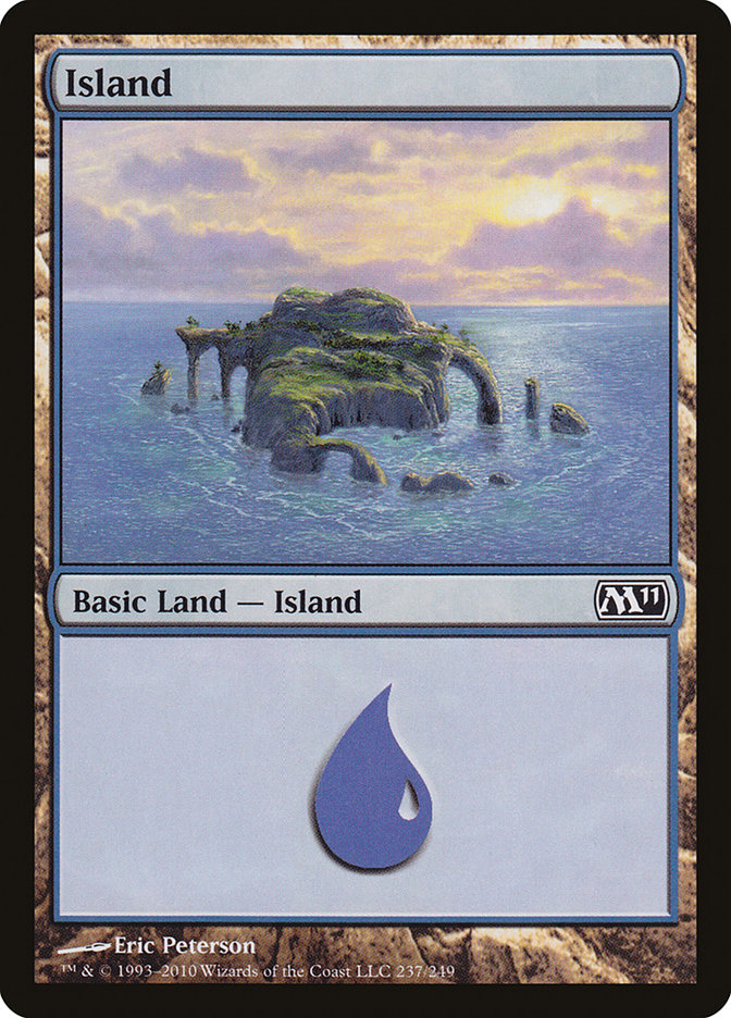 Island (237) [Magic 2011] | Black Swamp Games