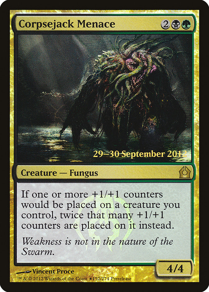 Corpsejack Menace [Return to Ravnica Prerelease Promos] | Black Swamp Games